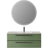 BelBagno Мебель для ванной Eco Cer-N 120 фисташковый софт CZR-8095-120 ручки чёрные