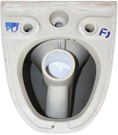 Azario Унитаз подвесной Fote AZ-116-UQ3 безободковый белый – фотография-14