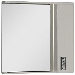 Aquanet Зеркальный шкаф Паллада 90 слоновая кость – фотография-1