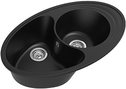 Ewigstein Мойка кухонная Elegant W90KF черный – фотография-1