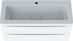 Vivon Тумба с раковиной Ostin 90 подвесная белая матовая – фотография-6