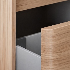 Vivon Тумба с раковиной Atwood 60 напольная дерево – фотография-10