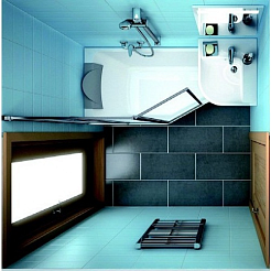 Ravak Акриловая ванна BeHappy 160 R – фотография-3