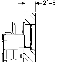 Geberit Кнопка смыва Sigma 60 115.640.SI.1 белая – фотография-3