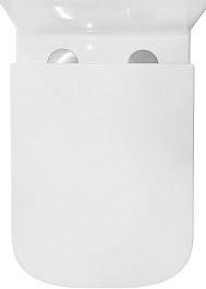 Azario Унитаз-компакт Varo AZ-2171 безободковый с бачком с сиденьем микролифт белый – фотография-10