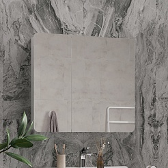 Volna Зеркальный шкаф Volna 70 белый – фотография-4