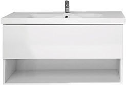 Dreja Мебель для ванной Perfecto 90 подвесная белая – фотография-3