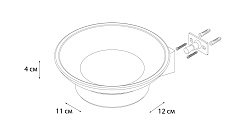 Fixsen Мыльница Trend  FX-97808 – фотография-2