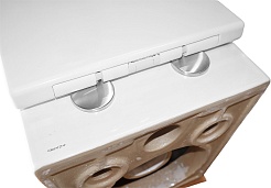 Azario Унитаз подвесной Lander AZ-2802E безободковый белый – фотография-14