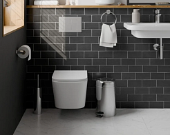 Iberica Blanca Унитаз подвесной Toledo Alto безободковый, с микролифтом – фотография-10