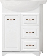 Style Line Тумба с раковиной Олеандр-2 65 белая