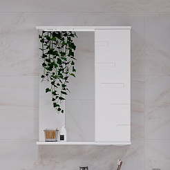 Volna Мебель для ванной Joli 50.2D R белая – фотография-14