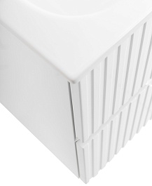 Cezares Тумба с раковиной Duet 60 подвесная CZR-8073-60 bianco lucido – фотография-4