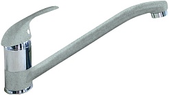 Granfest Смеситель для кухни Quarz GF-Z3321 серый – фотография-1