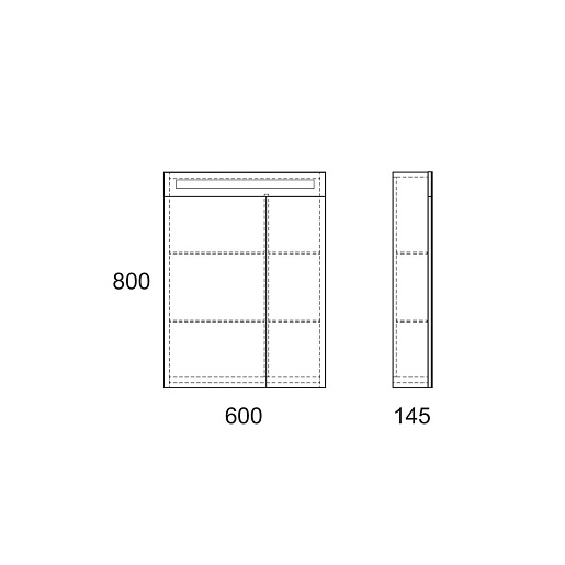 Owl 1975 Мебель для ванной Nyborg 60 – картинка-7