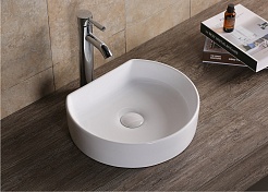 Ceruttispa Раковина накладная 40 CR7088 белая – фотография-2