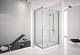 Aquanet  Душевой уголок Alfa 160x80 NAA1131 профиль хром стекло прозрачное – фотография-9