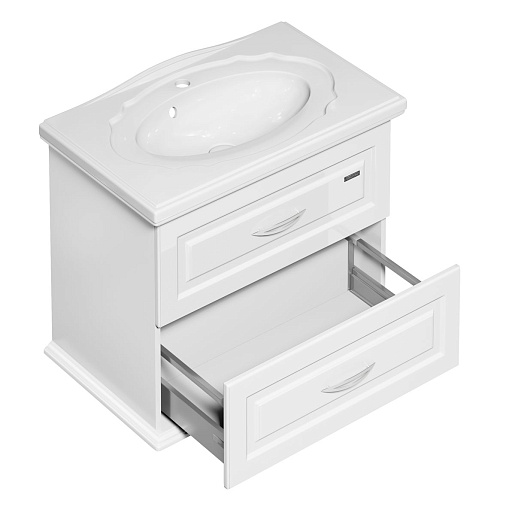  Мебель для ванной Mero 80 белый – картинка-9