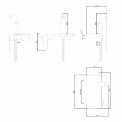 Lemark Смеситель Solo LM7168CW для биде – фотография-2