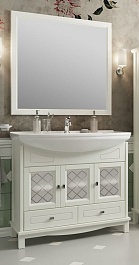 Opadiris Тумба под раковину Омега 85 cлоновая кость – фотография-4