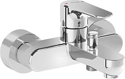 Vitra Смеситель для ванны и душа Root Round A42725EXP хром – фотография-1