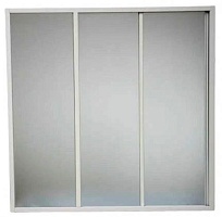 Bas Шторка для ванны Индика 3 ств. пластик