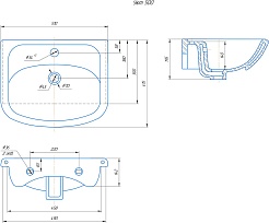 Mixline Мебель для ванной Веста 50 L Уют белая – фотография-10