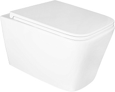 Azario Унитаз подвесной Mona AZ-0057 безободковый белый