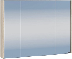 СанТа Зеркальный шкаф Сатурн 90 дуб австрийский – фотография-1