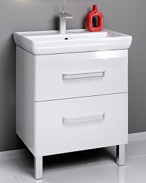 Aqwella Тумба с раковиной Нео 70 напольная – фотография-1