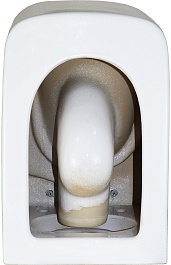 Azario Унитаз подвесной Cascad AZ-2303-A безободковый белый – фотография-16