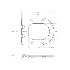 BelBagno Унитаз подвесной Soft-Tor BB084CH-TOR/SC безободковый – фотография-10