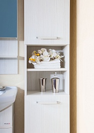 Бриклаер Пенал для ванной Карибы 34 светлая лиственница – фотография-3