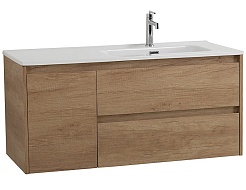 BelBagno Мебель для ванной Kraft 100 R подвесная Rovere Nebrasca Nature – фотография-3