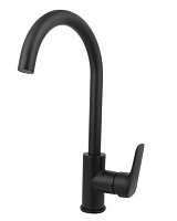 Aquatek Смеситель для кухни Вега AQ1082MB матовый черный