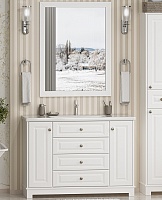 Misty Мебель для ванной Ларго 120 белая