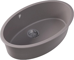 Florentina Мойка кухонная Вега Овал 770 грей – фотография-2