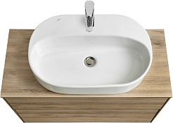 Акватон Столешница под раковину Либерти 75 дуб эльвезия – фотография-6