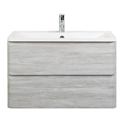 BelBagno Тумба с раковиной Albano 90 подвесная Rovere Vintage Bianco – фотография-2