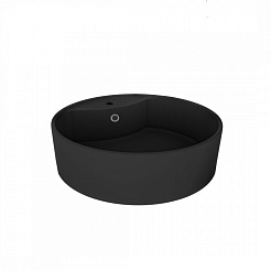 Teymi Накладная мебельная раковина Lina S D40 чёрный матовый T50192 – фотография-6