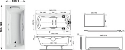 Ravak Акриловая ванна Sonata 170 – фотография-5