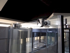 Esbano Душевой уголок Flex 90x90 ESF-90KV-C профиль хром стекло прозрачное – фотография-4