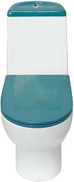 Sanita Luxe Унитаз-компакт Best Color Sea с микролифтом – фотография-2