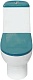 Sanita Luxe Унитаз-компакт Best Color Sea с микролифтом – фотография-12
