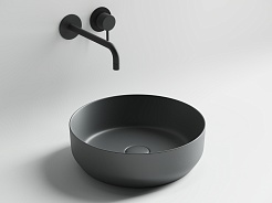 Ceramicanova Мебельная раковина Element 39 CN6022MDH тёмный антрацит матовый – фотография-4