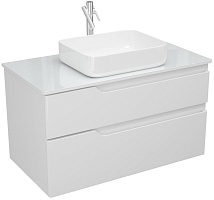 Owl 1975 Тумба для умывальника Hella Cristal 100 белый лак