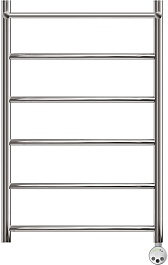 Point Полотенцесушитель электрический П5 500x800 PN04158PE с полкой хром – фотография-2