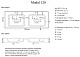 Madera Мебельная раковина Modul 122 глянцевый белый Mol.08.120/W – фотография-8