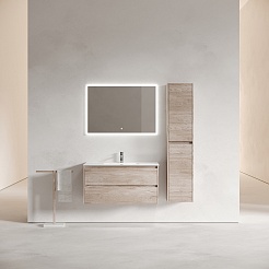 Sancos Тумба под раковину Libra 100 дуб галифакс натуральный – фотография-2