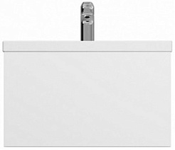 Am.Pm Тумба с раковиной Gem 75 белый глянец, с 1 ящиком – фотография-1